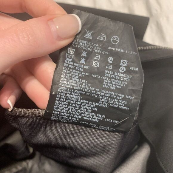 Prada Authentic Solid Black Long Sleeve Utility Jacket IT 38 US 2 Xs - Picture 10 of 12